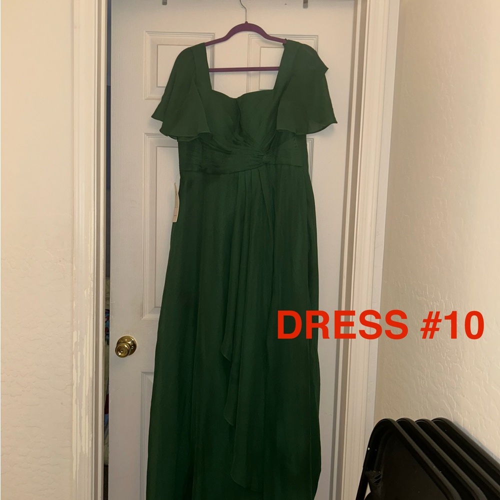 Elegant Green Evening Dress